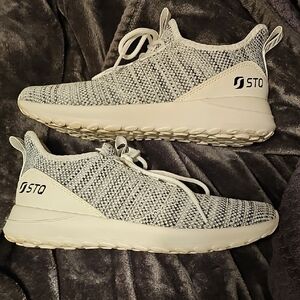 Womens Gray STQ Sneakers